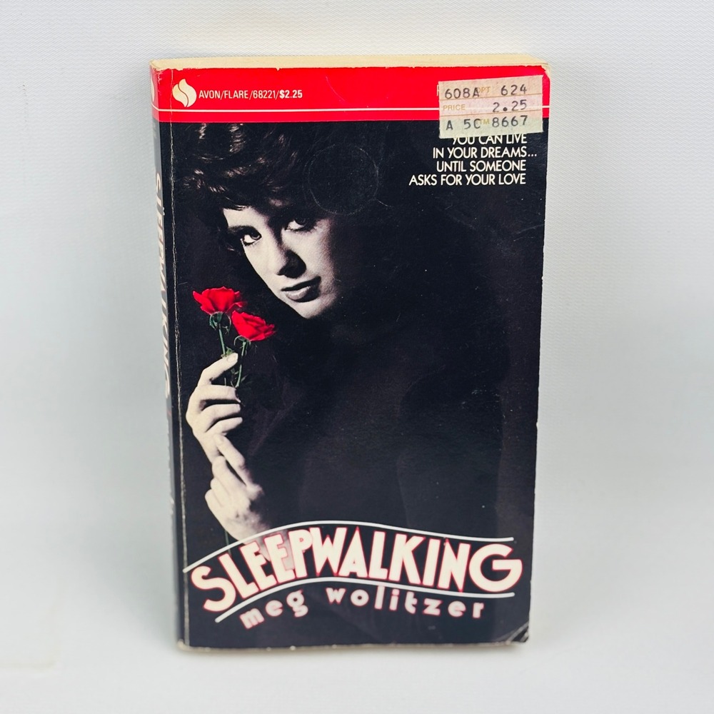 Sleepwalking Meg Wolitzer 1984 First Avon Printing Paperback Flare Novel